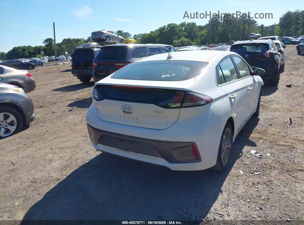 KMHC75LD6LU228534 2020 HYUNDAI IONIQ PLUG-IN HYBRID White Задня права чверть