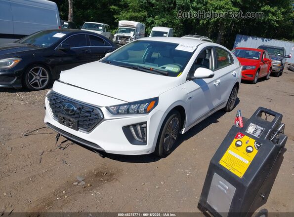 KMHC75LD6LU228534 2020 HYUNDAI IONIQ PLUG-IN HYBRID White Передня ліва чверть