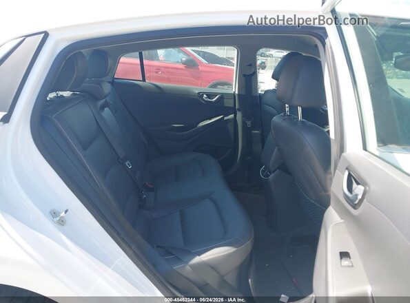 KMHC75LD7KU174871 2019 HYUNDAI IONIQ PLUG-IN HYBRID White Widok naklejki z numerem VIN