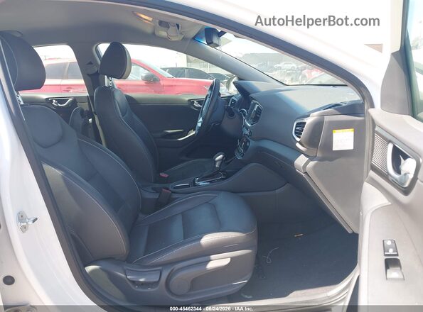 KMHC75LD7KU174871 2019 HYUNDAI IONIQ PLUG-IN HYBRID White Widok wnętrza z przodu
