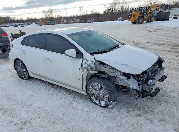 KMHC75LD8MU260015 2021 HYUNDAI IONIQ White წინა მარჯვენა