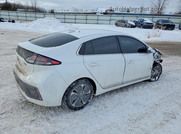 KMHC75LD8MU260015 2021 HYUNDAI IONIQ White უკანა მარჯვენა