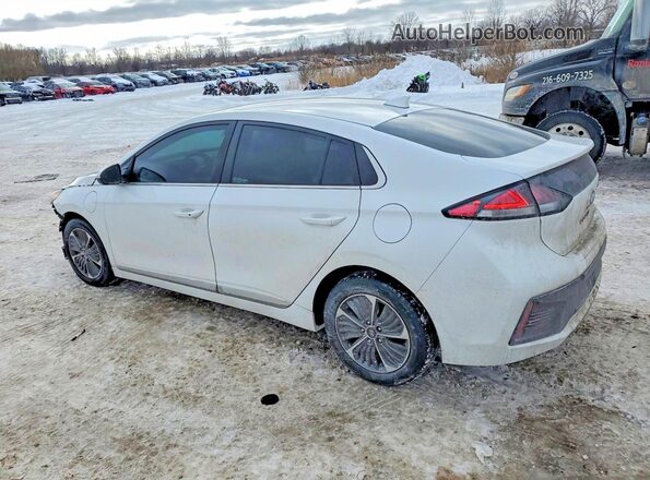 KMHC75LD8MU260015 2021 HYUNDAI IONIQ White უკანა მარცხენა