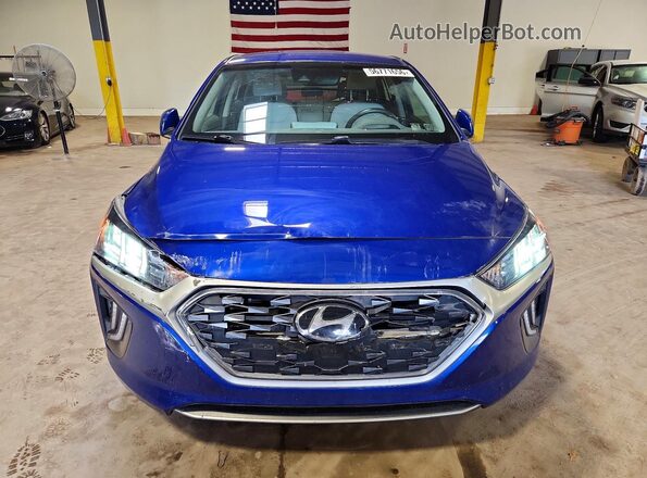 KMHC75LD8MU261570 2021 HYUNDAI IONIQ Blue 