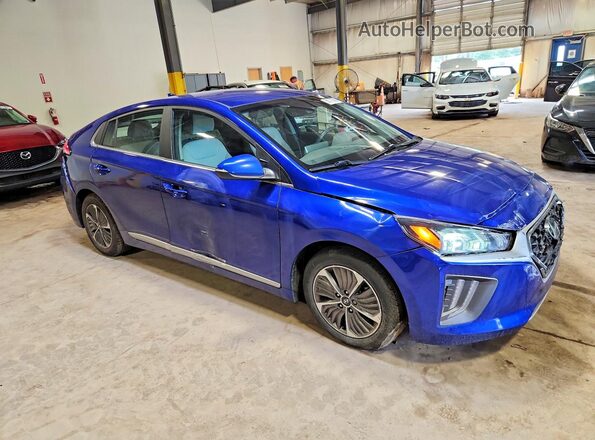 KMHC75LD8MU261570 2021 HYUNDAI IONIQ Blue 
