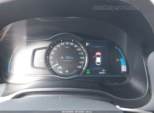 KMHC75LD9KU155111 2019 HYUNDAI IONIQ PLUG-IN HYBRID Blue 