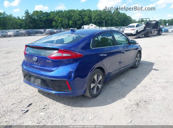 KMHC75LD9KU155111 2019 HYUNDAI IONIQ PLUG-IN HYBRID Blue 