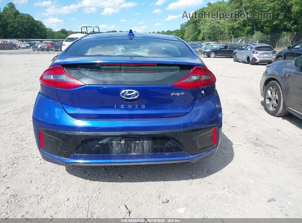 KMHC75LD9KU155111 2019 HYUNDAI IONIQ PLUG-IN HYBRID Blue 