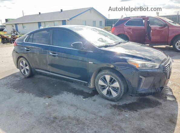 KMHC75LDXJU083818 2018 HYUNDAI IONIQ Black Front right