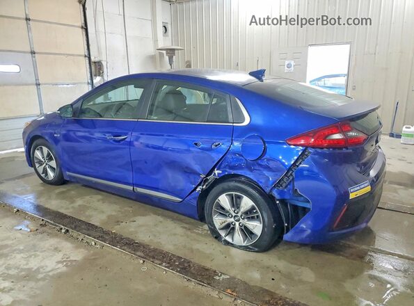 KMHC75LDXKU164934 2019 HYUNDAI IONIQ Blue უკანა მარცხენა