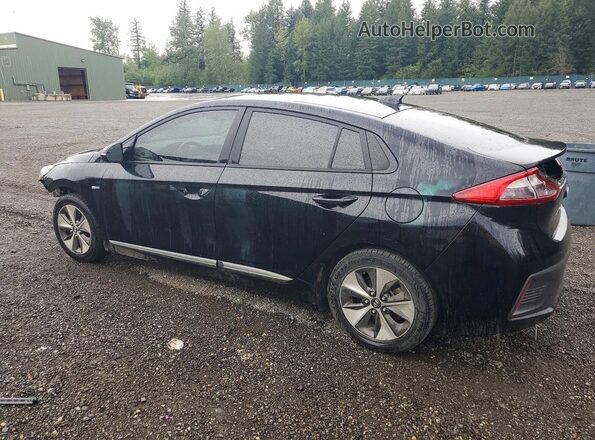 KMHC75LH9KU050104 2019 HYUNDAI IONIQ Black Tył lewy