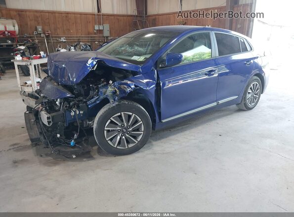 KMHC75LJ1LU075518 2020 HYUNDAI IONIQ ELECTRIC Blue Front left