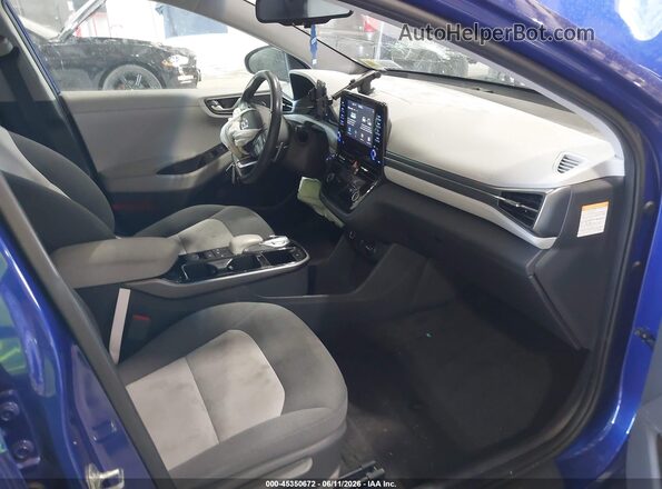 KMHC75LJ1LU075518 2020 HYUNDAI IONIQ ELECTRIC Blue Front interior view