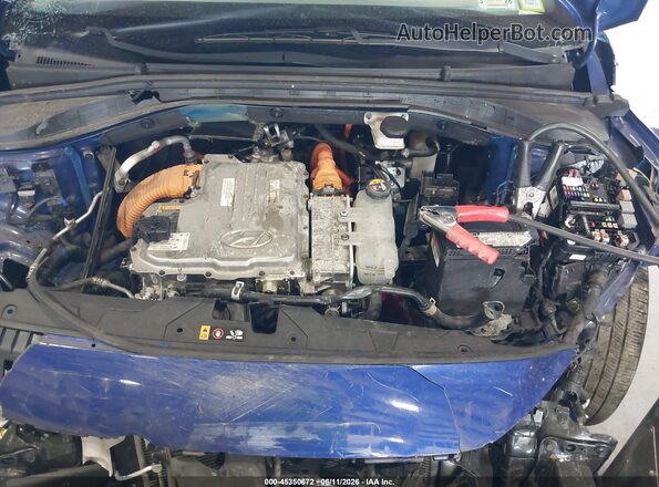 KMHC75LJ1LU075518 2020 HYUNDAI IONIQ ELECTRIC Blue Rear view