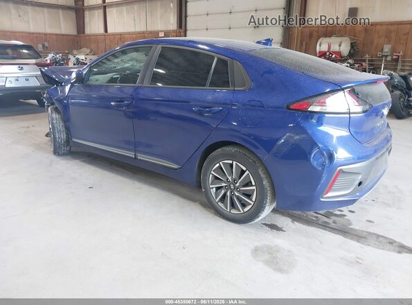 KMHC75LJ1LU075518 2020 HYUNDAI IONIQ ELECTRIC Blue Rear left