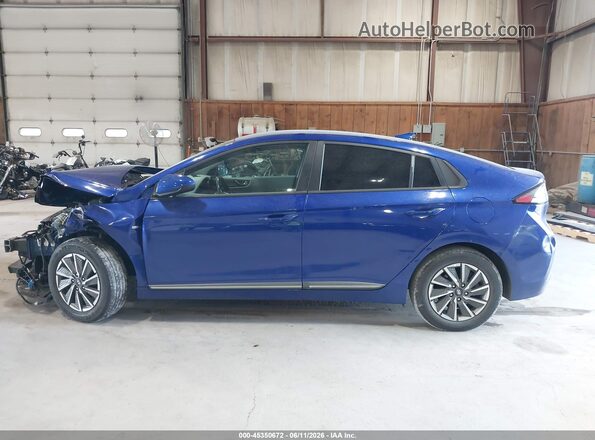 KMHC75LJ1LU075518 2020 HYUNDAI IONIQ ELECTRIC Blue 360 interior view