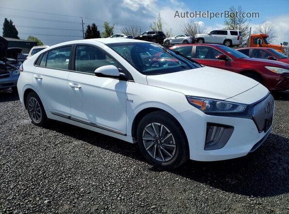 KMHC75LJ4LU072354 2020 HYUNDAI IONIQ White წინა მარჯვენა