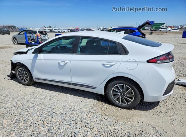 KMHC75LJ5MU077161 2021 HYUNDAI IONIQ Белый Задняя левая четверть
