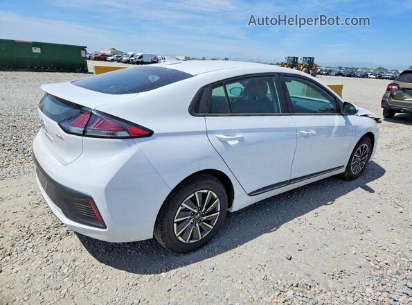 KMHC75LJ5MU077161 2021 HYUNDAI IONIQ Белый Задняя правая четверть