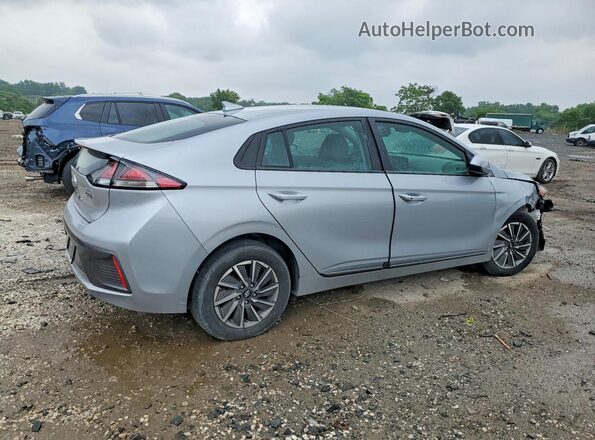 KMHC75LJ5MU077788 2021 HYUNDAI IONIQ Silver Задня права чверть
