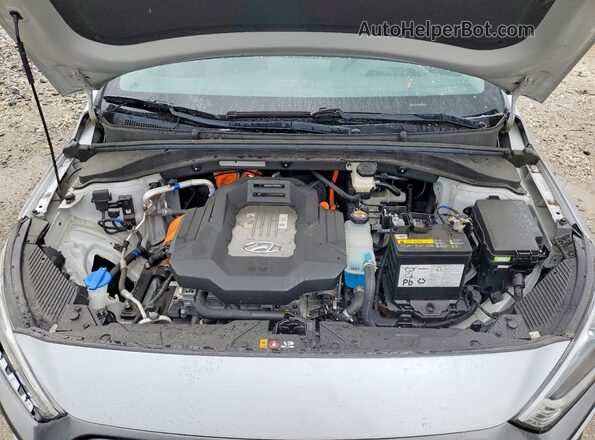 KMHC75LJ5MU077788 2021 HYUNDAI IONIQ Silver Вид задньої частини салону