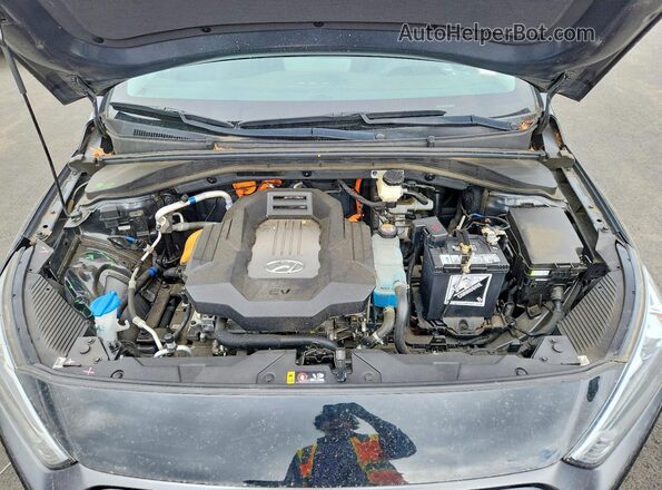 KMHC75LJ6MU079792 2021 HYUNDAI IONIQ Black 