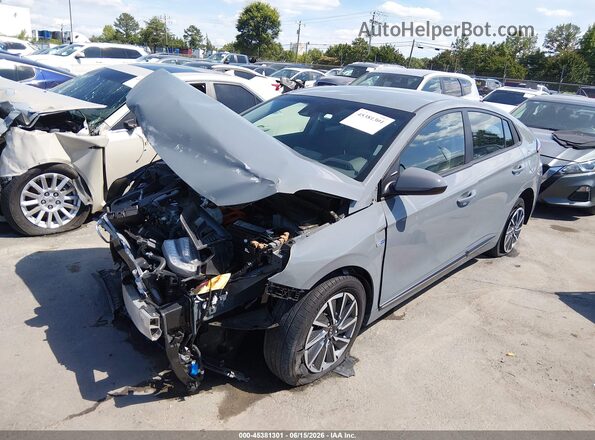 KMHC75LJ8LU074138 2020 HYUNDAI IONIQ ELECTRIC Gray Передня ліва чверть