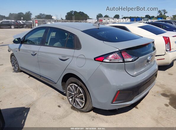 KMHC75LJ8LU074138 2020 HYUNDAI IONIQ ELECTRIC Gray Задня ліва чверть