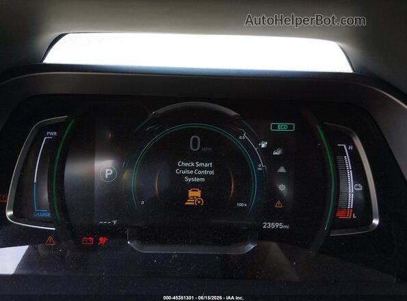 KMHC75LJ8LU074138 2020 HYUNDAI IONIQ ELECTRIC Gray Вид задніх сидінь