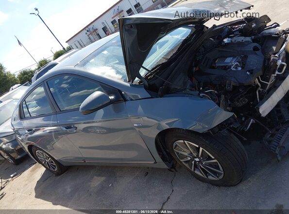 KMHC75LJ8LU074138 2020 HYUNDAI IONIQ ELECTRIC Gray Вид задньої частини салону
