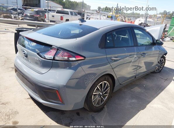 KMHC75LJ8LU074138 2020 HYUNDAI IONIQ ELECTRIC Gray Задня права чверть