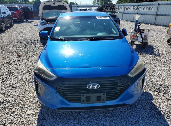 KMHC85LC1JU063770 2018 HYUNDAI IONIQ Blue Вид спереду
