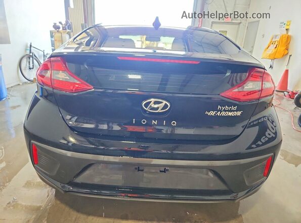 KMHC85LC1JU071657 2018 HYUNDAI IONIQ Black Հետևի տեսք
