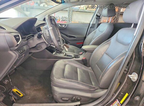 KMHC85LC1JU071657 2018 HYUNDAI IONIQ Black Սալոնի դիմացի տեսք