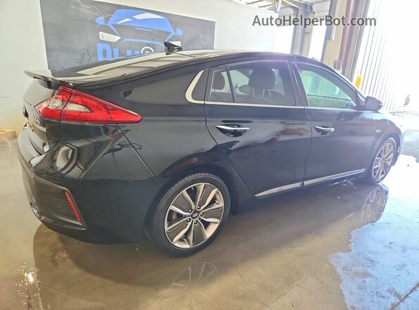 KMHC85LC1JU071657 2018 HYUNDAI IONIQ Black Հետևի աջ