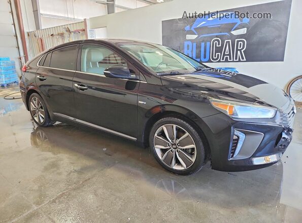 KMHC85LC1JU071657 2018 HYUNDAI IONIQ Black Առջևի աջ