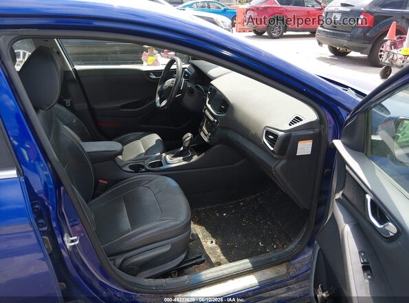 KMHC85LC4KU116530 2019 HYUNDAI IONIQ HYBRID Blue Սալոնի դիմացի տեսք