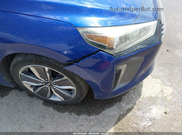 KMHC85LC4KU116530 2019 HYUNDAI IONIQ HYBRID Blue Դիմացի տեսք