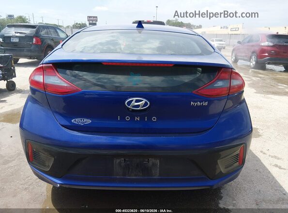 KMHC85LC4KU116530 2019 HYUNDAI IONIQ HYBRID Blue 
