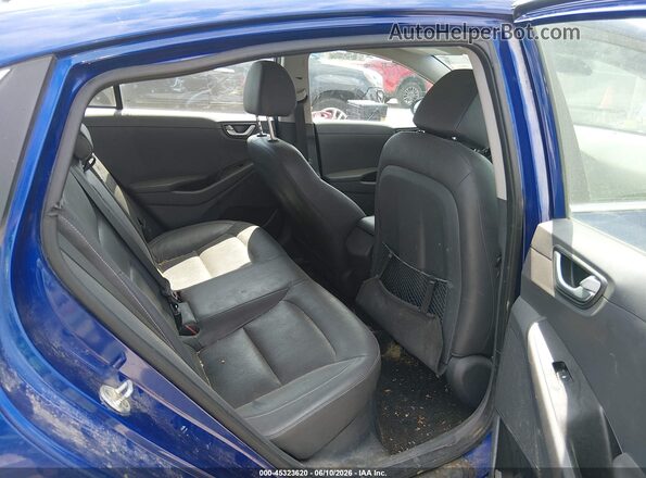 KMHC85LC4KU116530 2019 HYUNDAI IONIQ HYBRID Blue VIN կոդի պիտակի տեսք