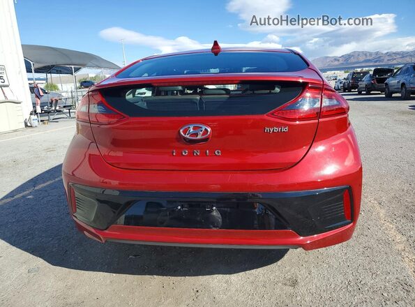 KMHC85LC4KU137104 2019 HYUNDAI IONIQ Red 
