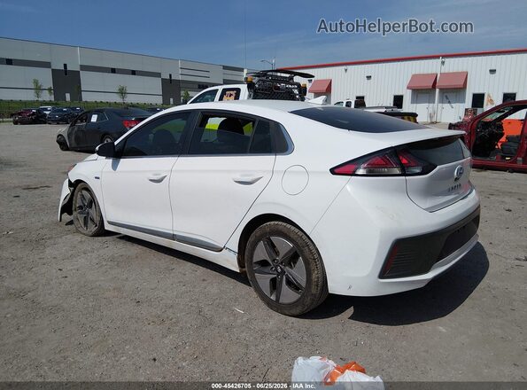 KMHC85LC4LU211882 2020 HYUNDAI IONIQ HYBRID White Tył lewy
