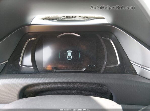 KMHC85LC4LU211882 2020 HYUNDAI IONIQ HYBRID White Widok tylnych siedzeń