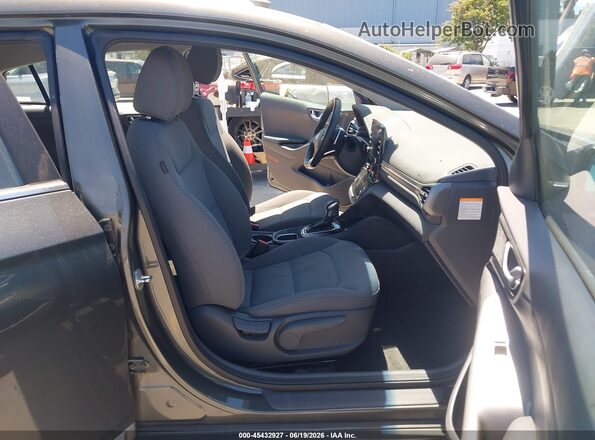 KMHC85LC4MU260775 2021 HYUNDAI IONIQ HYBRID Gray წინა სალონის ხედი