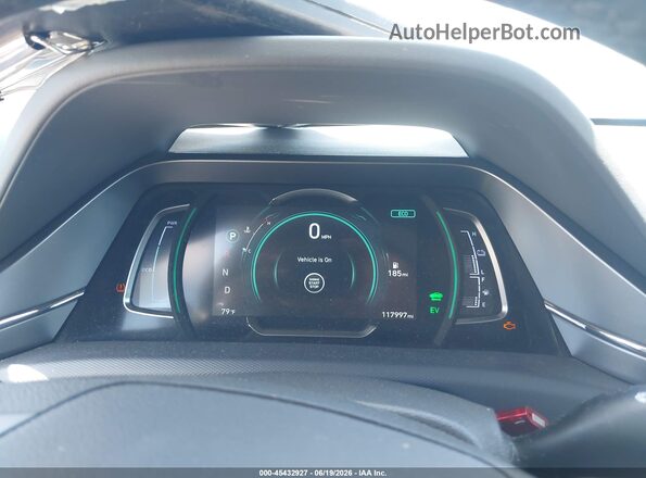 KMHC85LC4MU260775 2021 HYUNDAI IONIQ HYBRID Gray უკანა სავარძლების ხედი