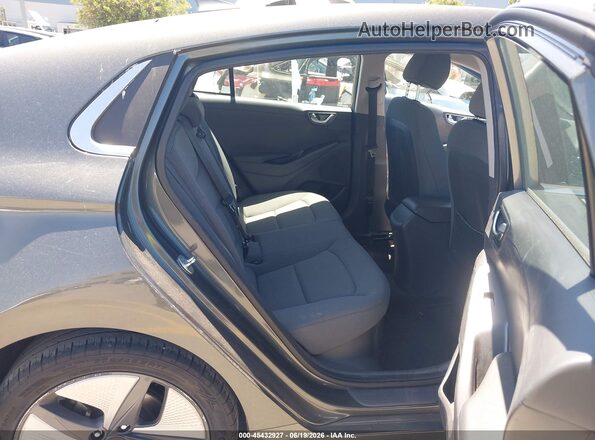 KMHC85LC4MU260775 2021 HYUNDAI IONIQ HYBRID Gray VIN კოდის სტიკერის ხედი