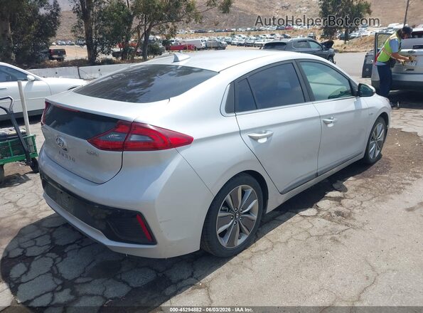 KMHC85LC5KU131019 2019 HYUNDAI IONIQ HYBRID Silver უკანა მარჯვენა