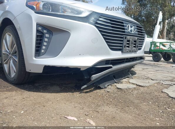 KMHC85LC5KU131019 2019 HYUNDAI IONIQ HYBRID Silver წინა ხედი