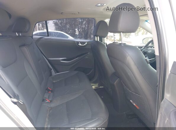 KMHC85LC5KU131019 2019 HYUNDAI IONIQ HYBRID Silver VIN კოდის სტიკერის ხედი