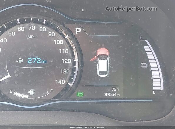 KMHC85LC5KU131019 2019 HYUNDAI IONIQ HYBRID Silver 